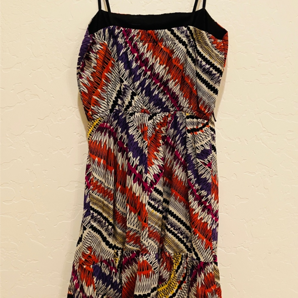 Colorful Spaghetti Strap Dress - Picture 2 of 2
